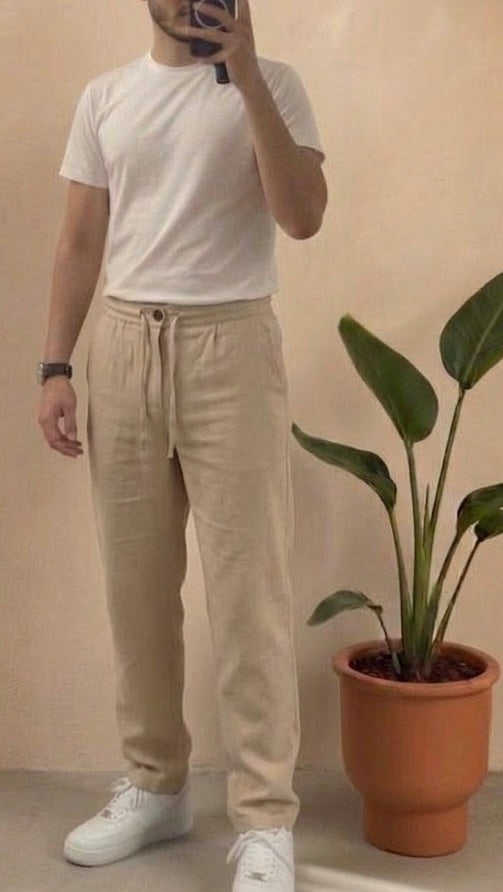pantalon Lin+tshirt