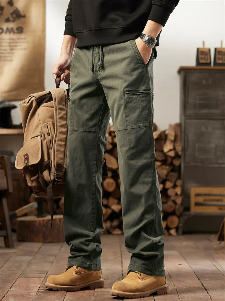 Men's CloudSoft Elastic Waist Cargo Pants