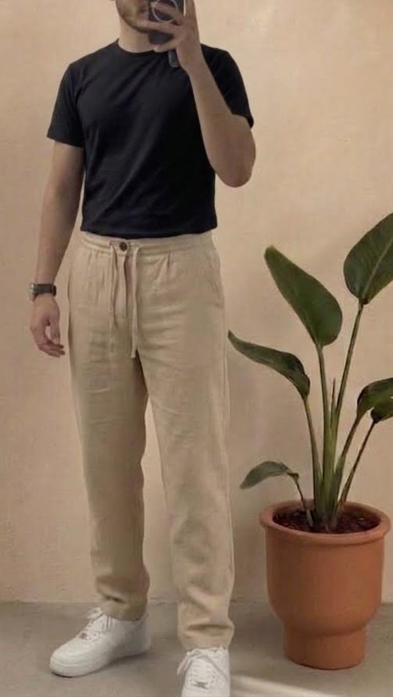 pantalon Lin+tshirt