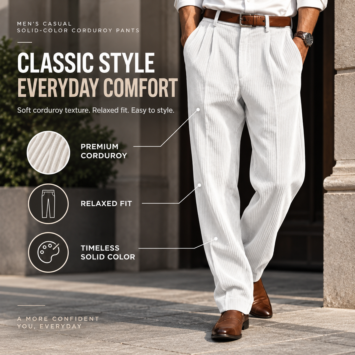 📢📢 50% OFF!!! 🎉✨RetroFlex Corduroy Pants