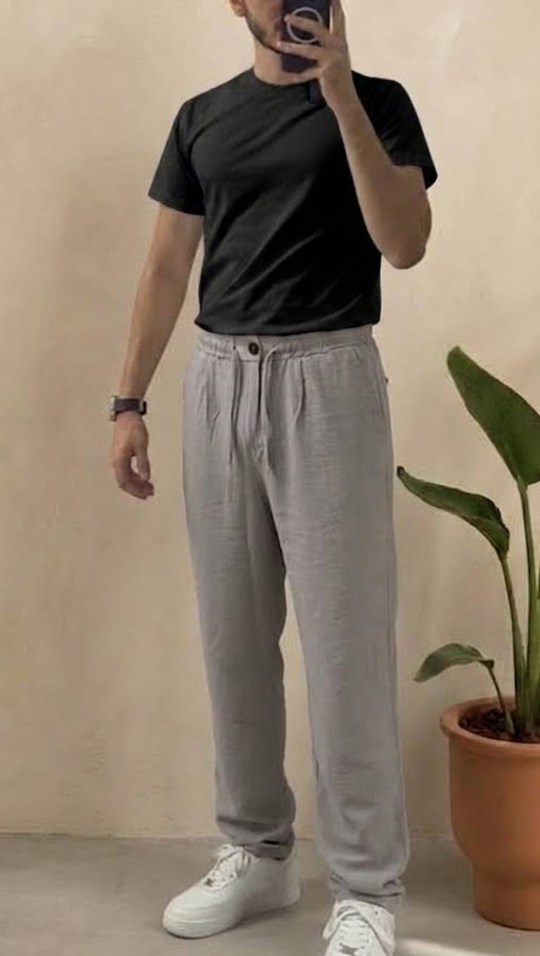 pantalon Lin+tshirt