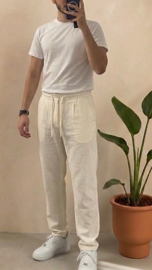 pantalon Lin+tshirt