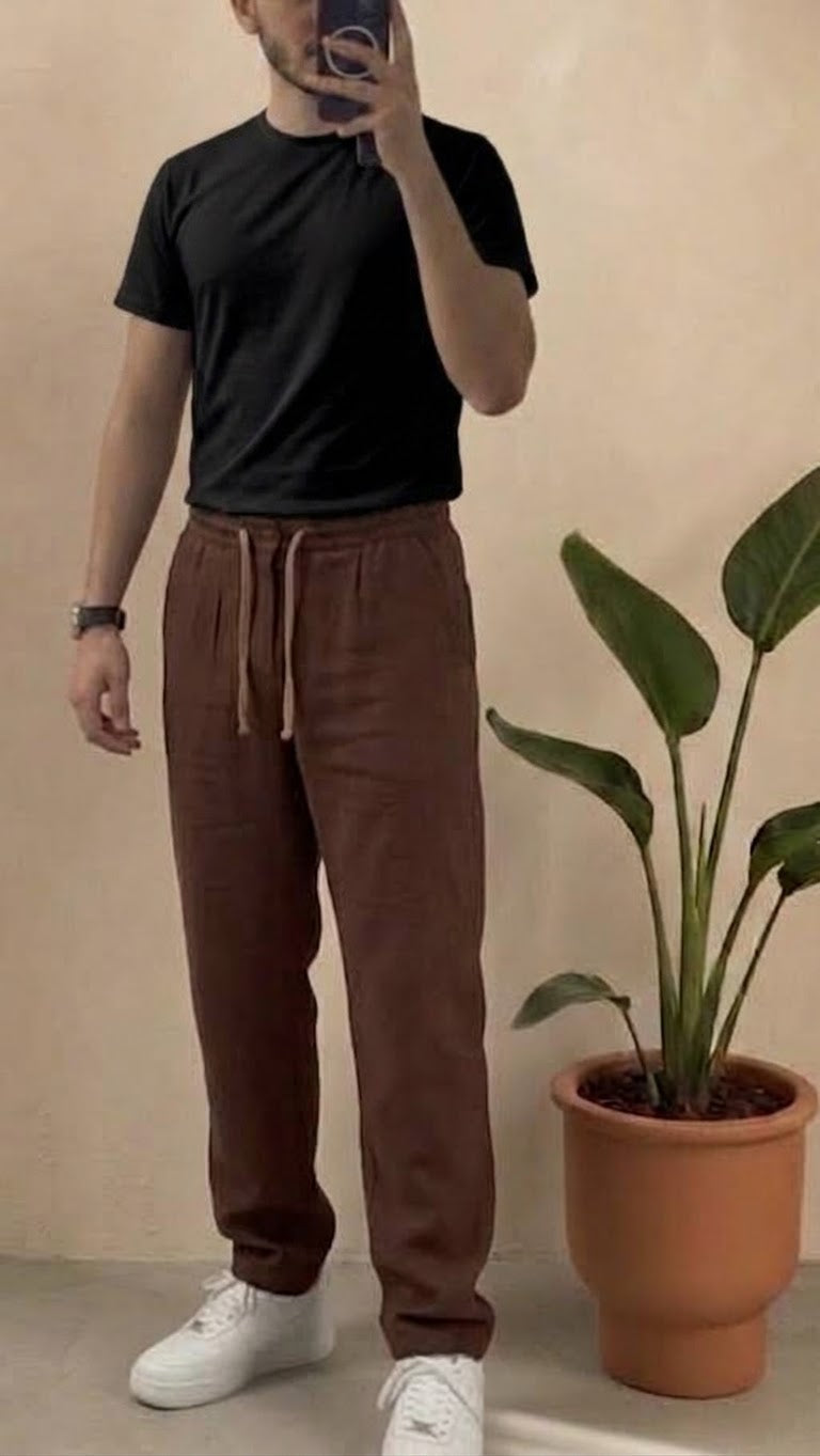 pantalon Lin+tshirt