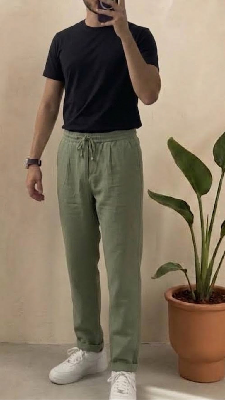 pantalon Lin+tshirt